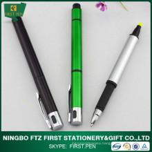 Plastic Highlighter Both Side Pens